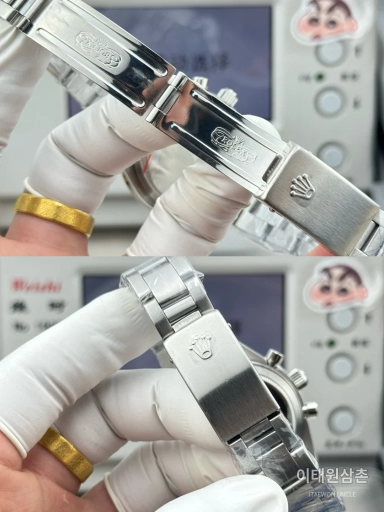 롤렉스 데이토나 뉴먼 팬더다이얼 핸드와인딩 크로노그래프 37mm (7)