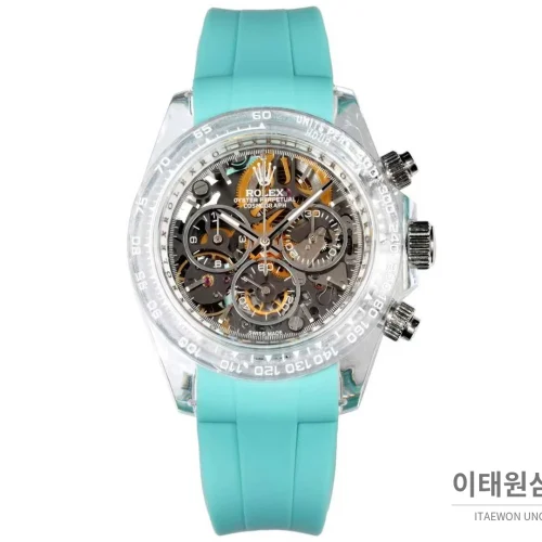 롤렉스 데이토나 러버밴드 블랙다이얼 크로노그래프 오토매틱 40mm (5) 롤렉스 데이토나 러버밴드 블랙다이얼 크로노그래프 오토매틱 40mm (2)