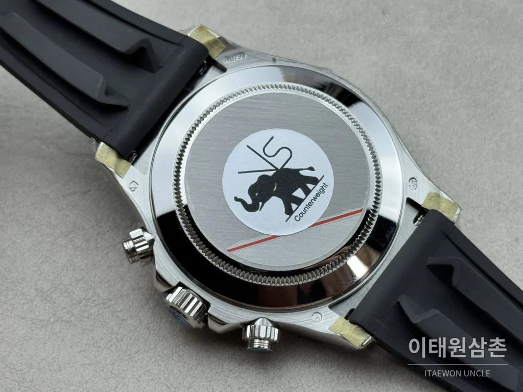 롤렉스 데이토나 실버베젤 샴페인그레이크로노그래프 오토매틱 40mm