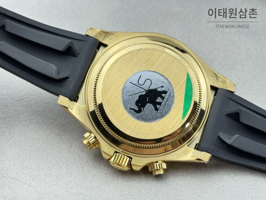 롤렉스 데이토나 옐로우골드 코발트세라믹 크로노그래프 오토매틱 40mm