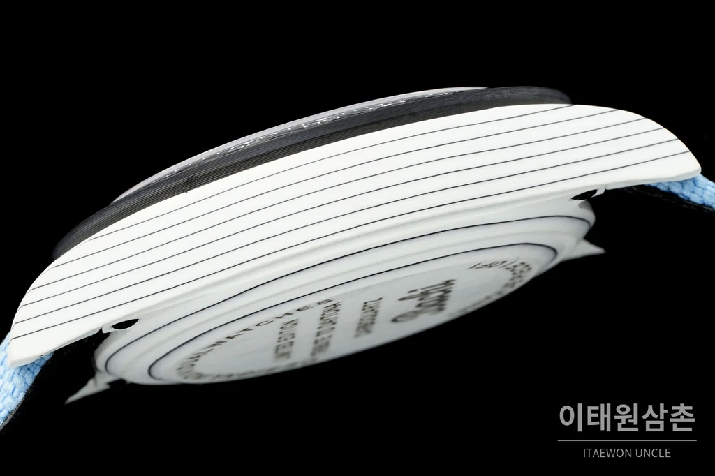 롤렉스 DIW 데이토나 카본 블랙다이얼 스카이블루 스트랩 크로노그래프 40mm