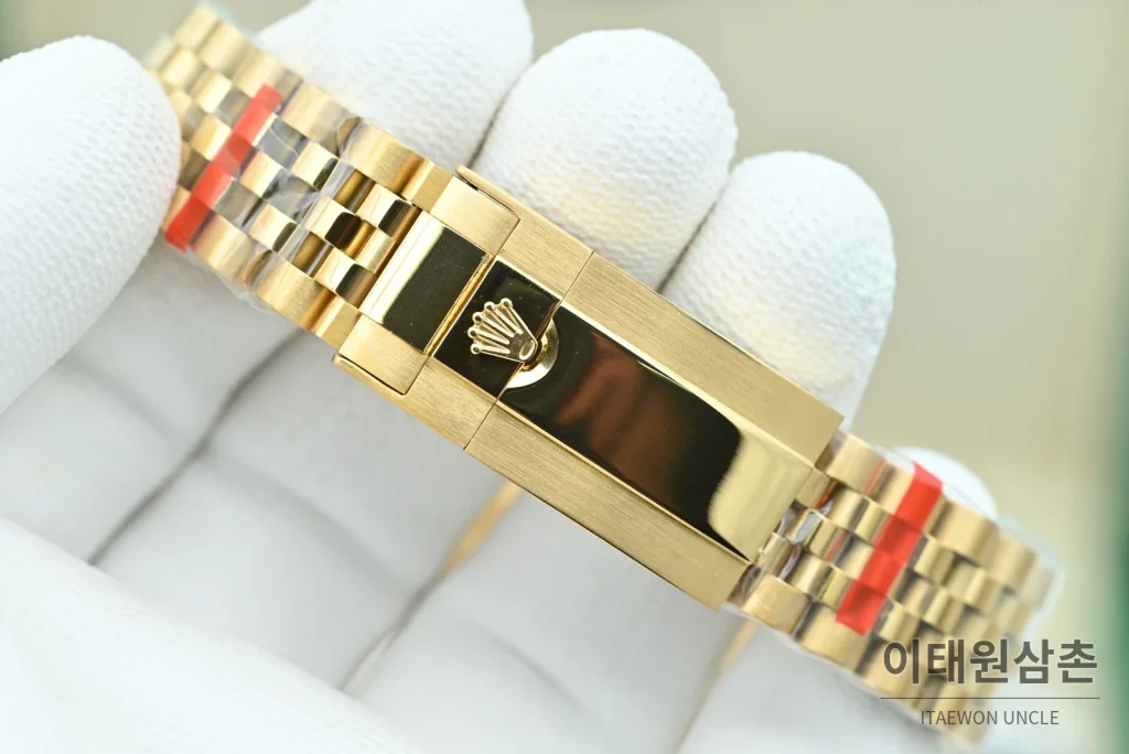 롤렉스 GMT마스터 II 오토매틱 40mm 멀티컬러 다이얼 골드 브레이슬릿 그레이 베젤