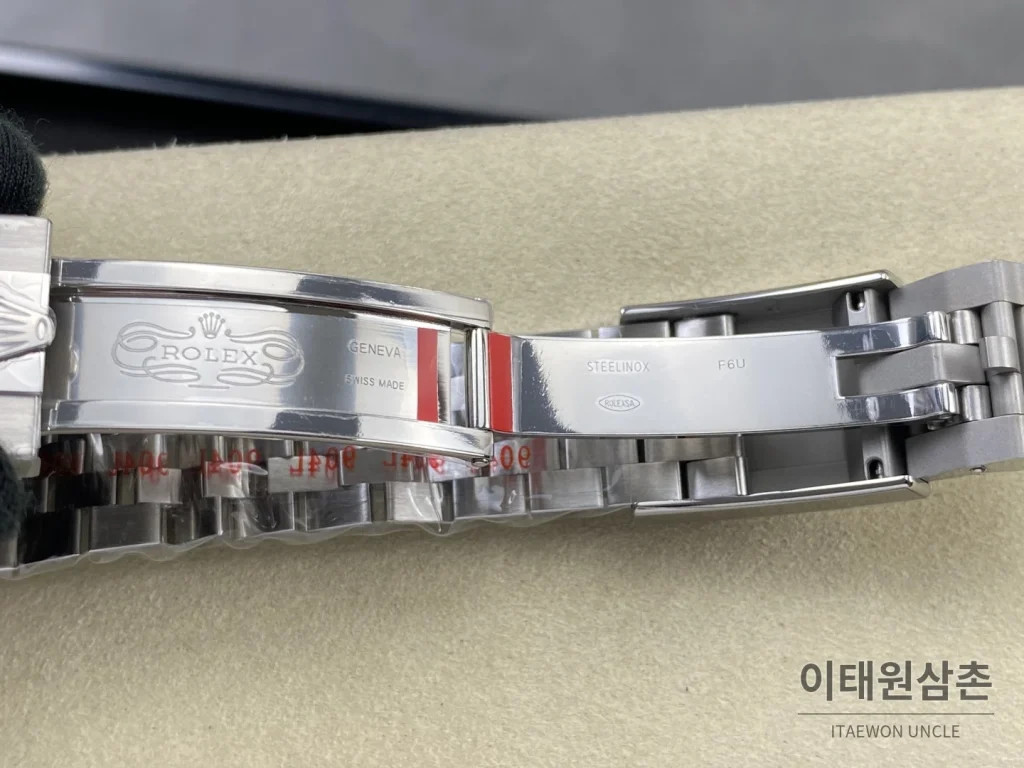 롤렉스 GMT-마스터 II 904L 스틸 세라믹베젤 오토매틱 40mm