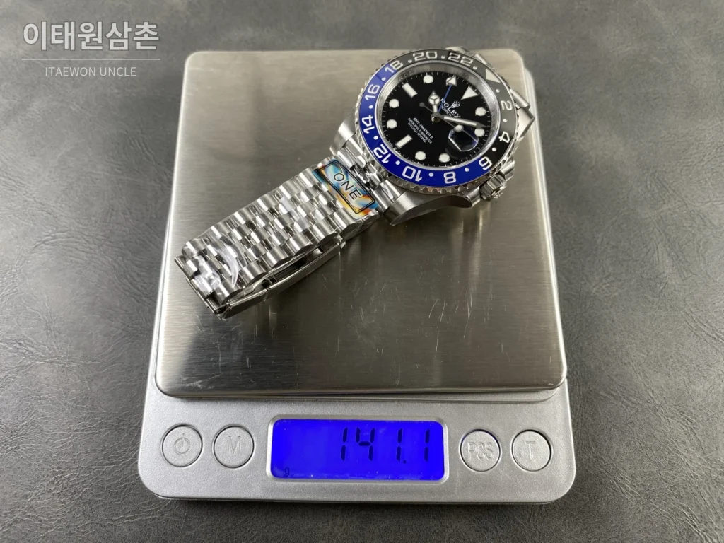 롤렉스 GMT-마스터 II 904L 스틸 세라믹베젤 오토매틱 40mm