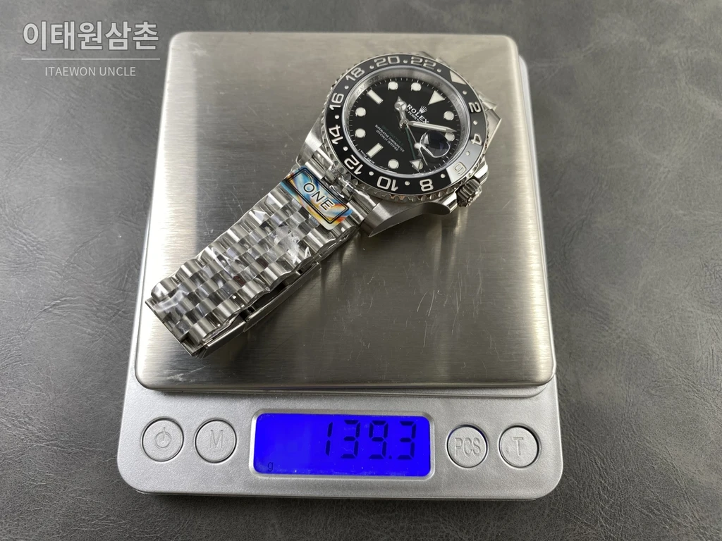 롤렉스 GMT-마스터 II 904L 스틸 세라믹베젤 3285무브먼트 오토매틱 40mm (2)