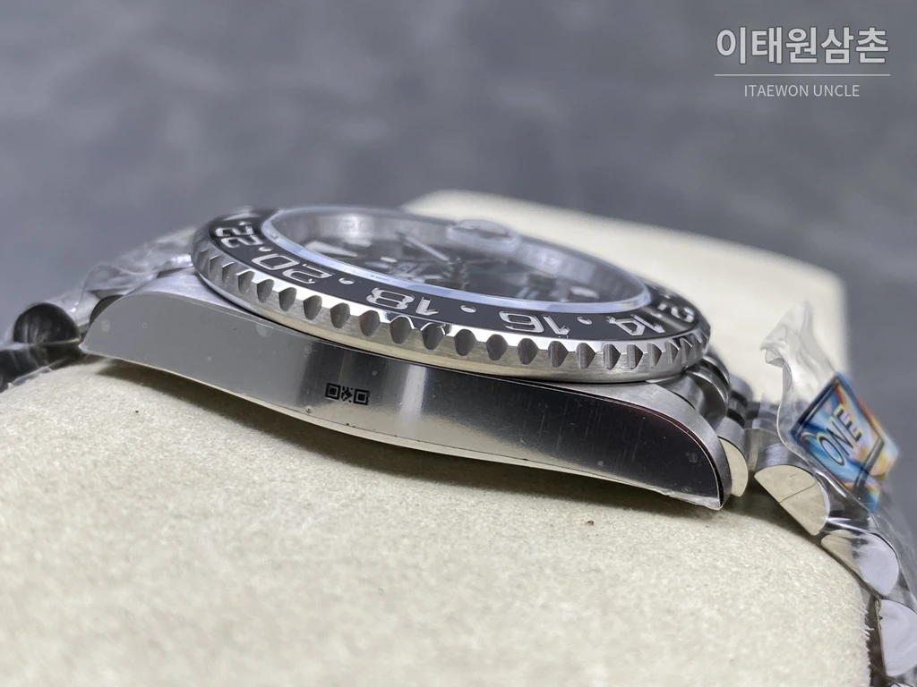 롤렉스 GMT-마스터 II 904L 스틸 세라믹베젤 3285무브먼트 오토매틱 40mm (2)