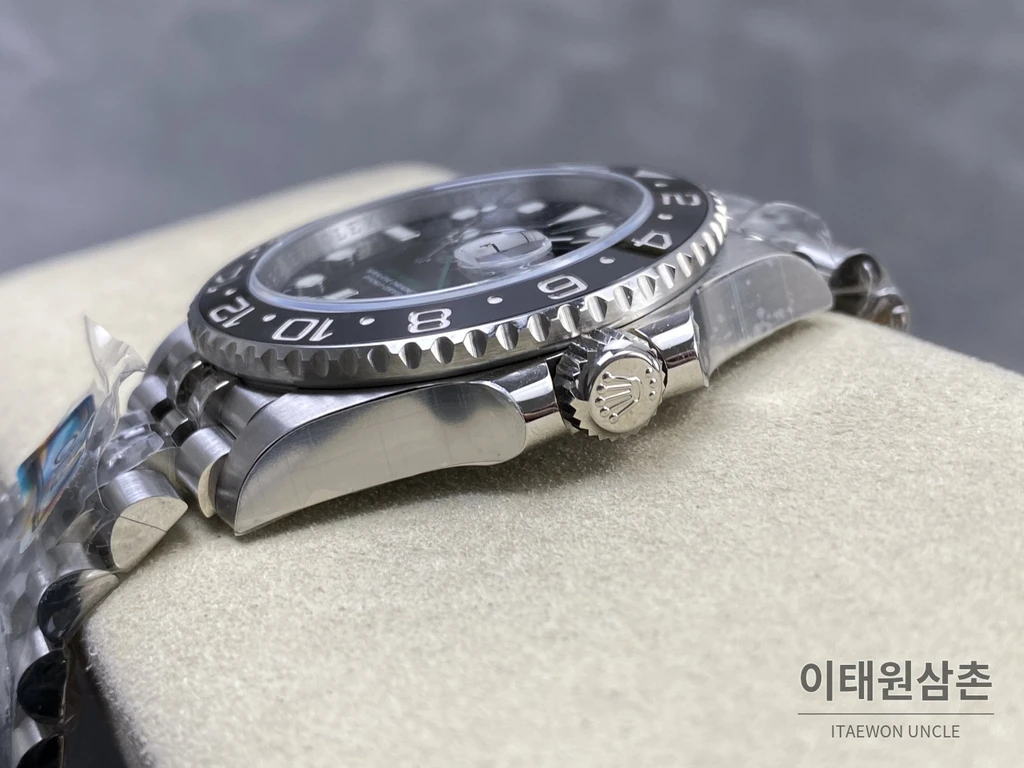 롤렉스 GMT-마스터 II 904L 스틸 세라믹베젤 3285무브먼트 오토매틱 40mm (2)