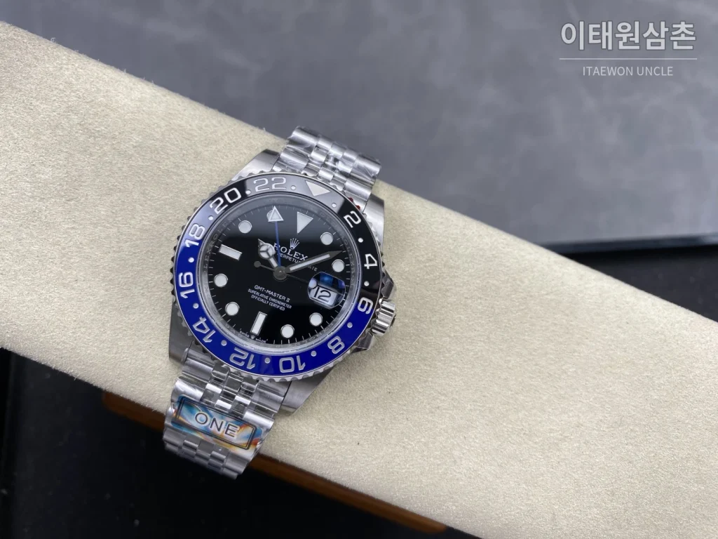 롤렉스 GMT-마스터 II 904L 스틸 세라믹베젤 오토매틱 40mm