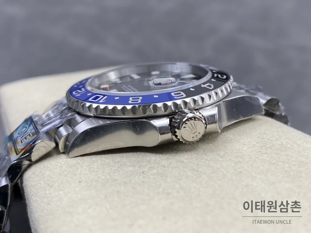 롤렉스 GMT-마스터 II 904L 스틸 세라믹베젤 오토매틱 40mm