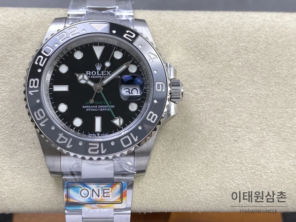 롤렉스 GMT-마스터 II 904L 스틸 세라믹베젤 3285무브먼트 오토매틱 40mm