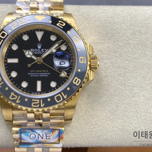롤렉스 GMT-마스터 II 904L 스틸 세라믹베젤 3285무브먼트 골드베젤 오토매틱 40mm 롤렉스 GMT-마스터 II 904L 스틸 세라믹베젤 3285무브먼트 골드베젤 오토매틱 40mm