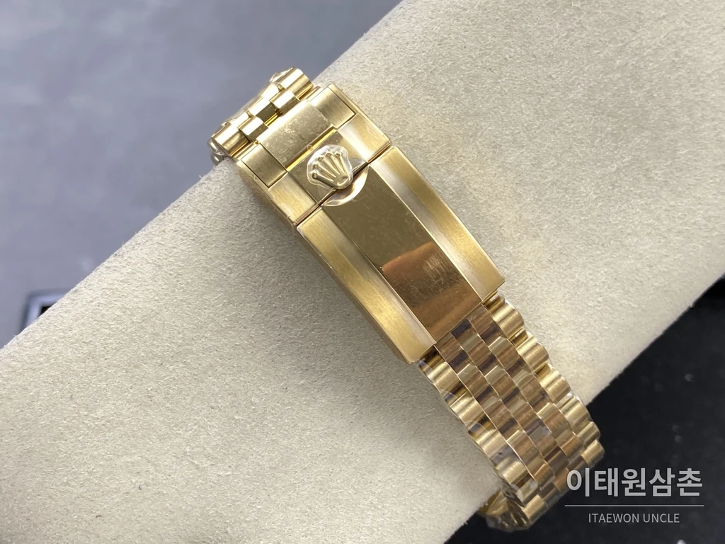 롤렉스 GMT-마스터 II 904L 스틸 세라믹베젤 3285무브먼트 골드베젤 오토매틱 40mm