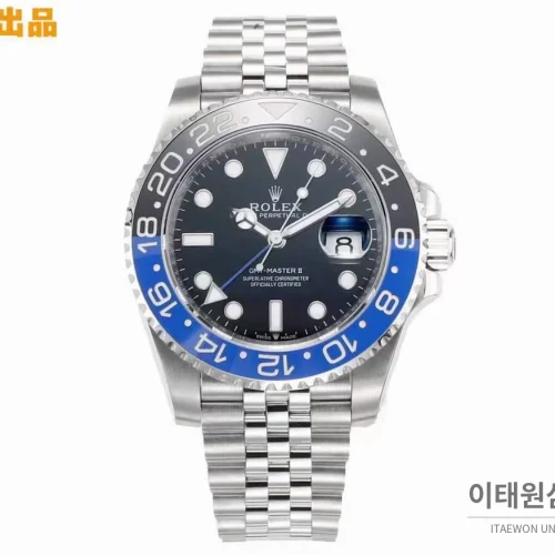 롤렉스 GMT마스터2 904L스틸 세라믹베젤 듀얼타임 오토매틱 (3) 롤렉스 GMT마스터2 904L스틸 세라믹베젤 듀얼타임 오토매틱 블랙 다이얼 (2)