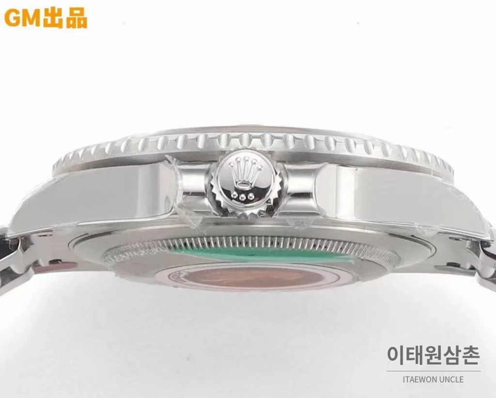 롤렉스 GMT마스터2 904L스틸 세라믹베젤 듀얼타임 오토매틱 네이비 다이얼