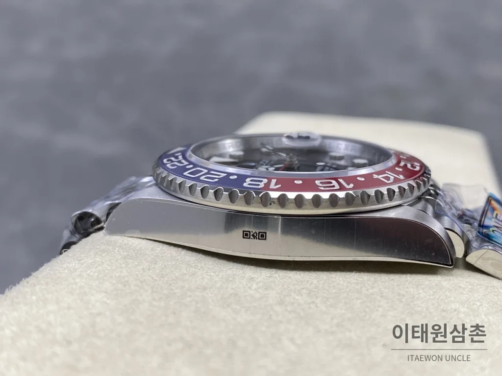 롤렉스 GMT-마스터 II 904L 스틸 팹시 세라믹베젤 오토매틱