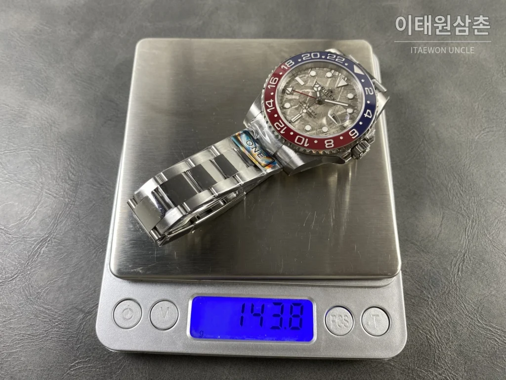 롤렉스 GMT-마스터 II 운석다이얼 GMT 오토매틱 40mm