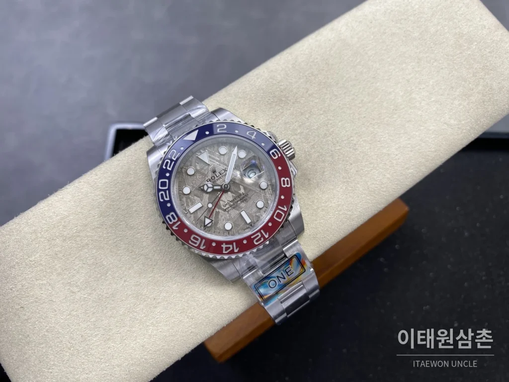 롤렉스 GMT-마스터 II 운석다이얼 GMT 오토매틱 40mm