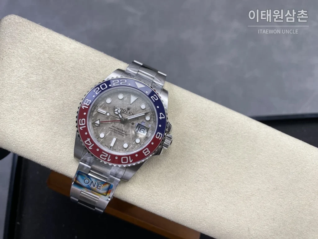 롤렉스 GMT-마스터 II 운석다이얼 GMT 오토매틱 40mm