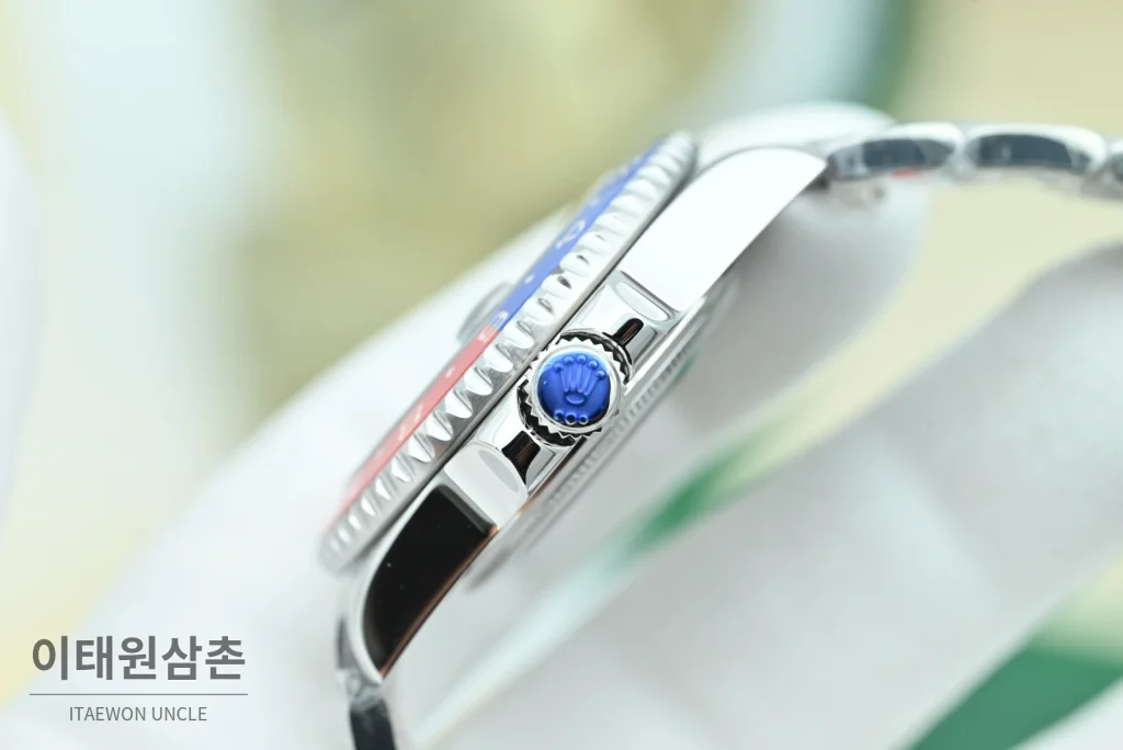 롤렉스 GMT 마스터 II 펩시 블랙다이얼 세라믹베젤 오토매틱 40mm