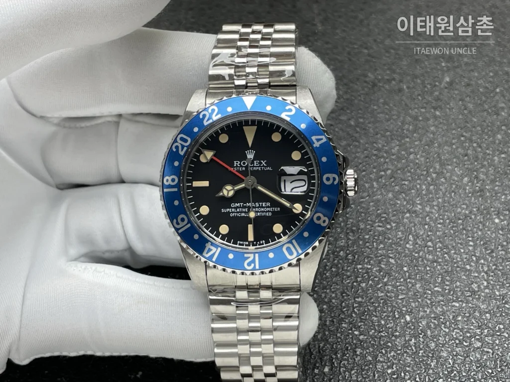 롤렉스 GMT 마스터2 팹시 블루베젤 오토매틱 40mm