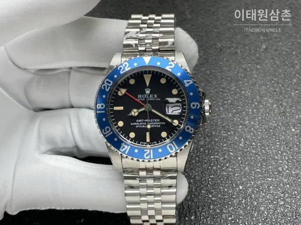 롤렉스 GMT 마스터2 팹시 블루베젤 오토매틱 40mm 롤렉스 GMT 마스터2 팹시 블루베젤 오토매틱 40mm