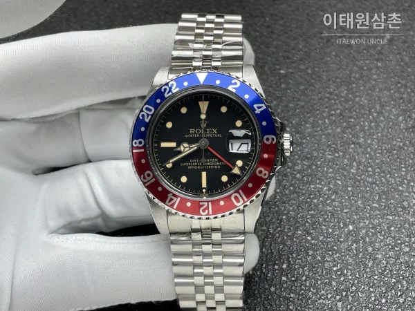 롤렉스 GMT 마스터2 팹시 블루레드베젤 오토매틱 40mm