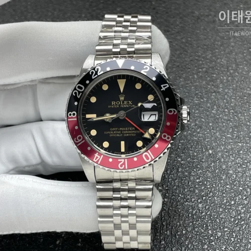 롤렉스 GMT 마스터2 팹시 블랙레드 베젤 오토매틱 40mm 롤렉스 GMT 마스터2 팹시 블랙레드 베젤 오토매틱 40mm