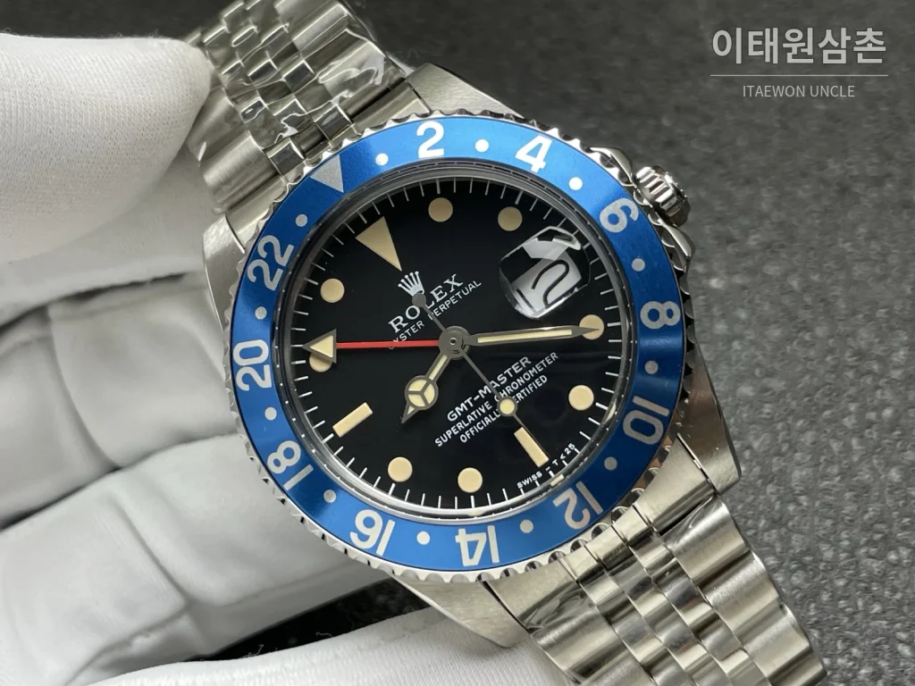 롤렉스 GMT 마스터2 팹시 블루베젤 오토매틱 40mm