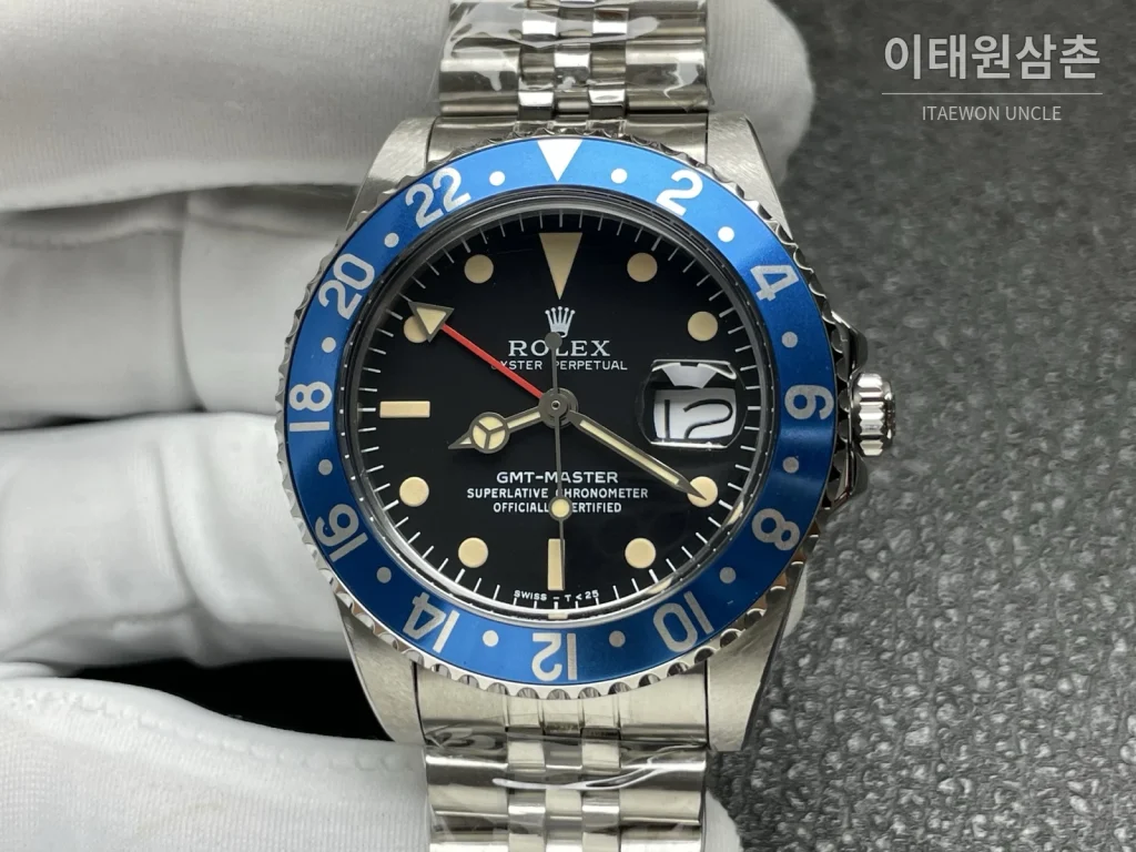 롤렉스 GMT 마스터2 팹시 블루베젤 오토매틱 40mm