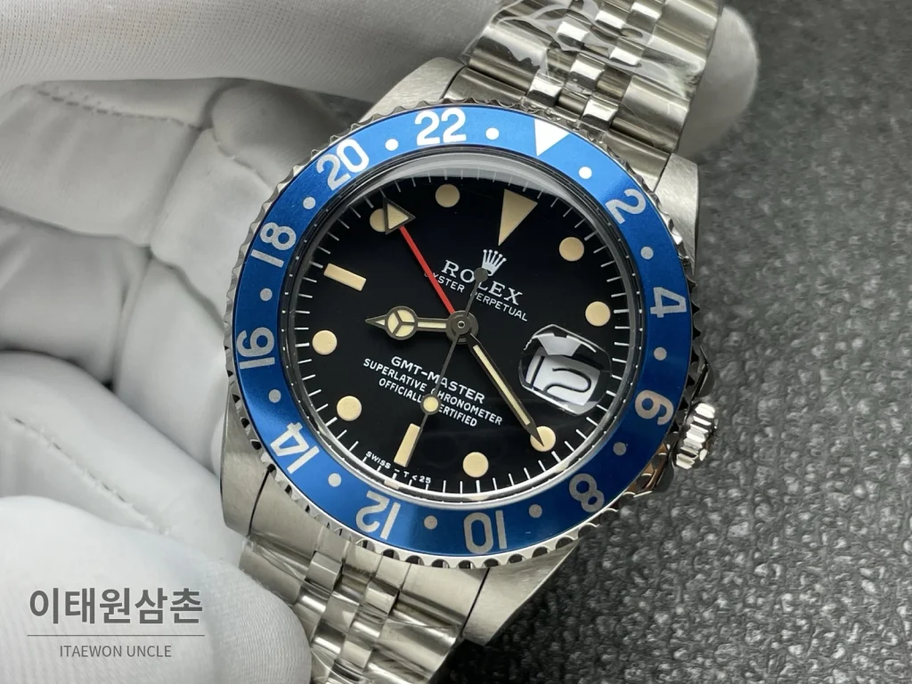 롤렉스 GMT 마스터2 팹시 블루베젤 오토매틱 40mm