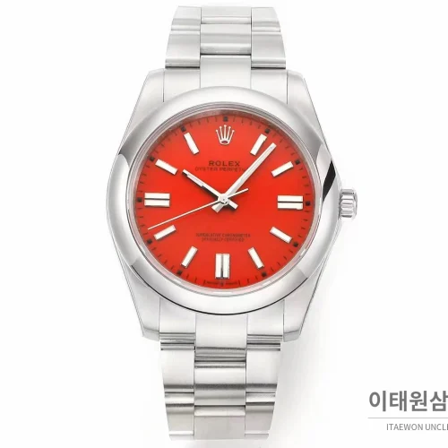 롤렉스 오이스터 퍼페츄얼 41 컬러 다이얼 오토매틱 41mm 다양한 컬러 (2)