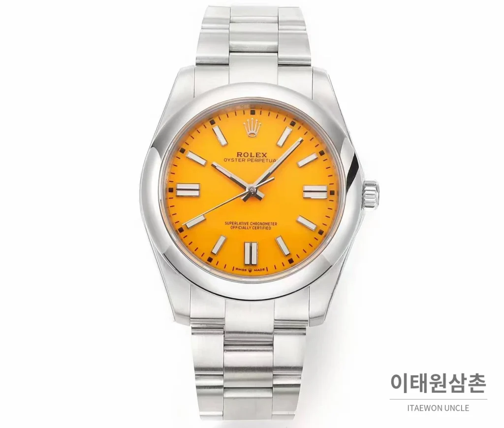 롤렉스 오이스터 퍼페츄얼 41 컬러 다이얼 오토매틱 41mm 다양한 컬러 (3)