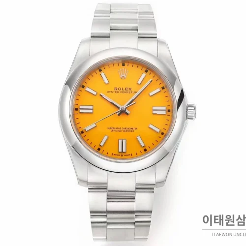 롤렉스 오이스터 퍼페츄얼 41 컬러 다이얼 오토매틱 41mm 다양한 컬러 (3)