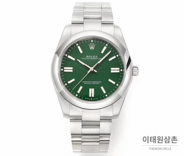 롤렉스 오이스터 퍼페츄얼 41 컬러 다이얼 오토매틱 41mm 다양한 컬러 (4)