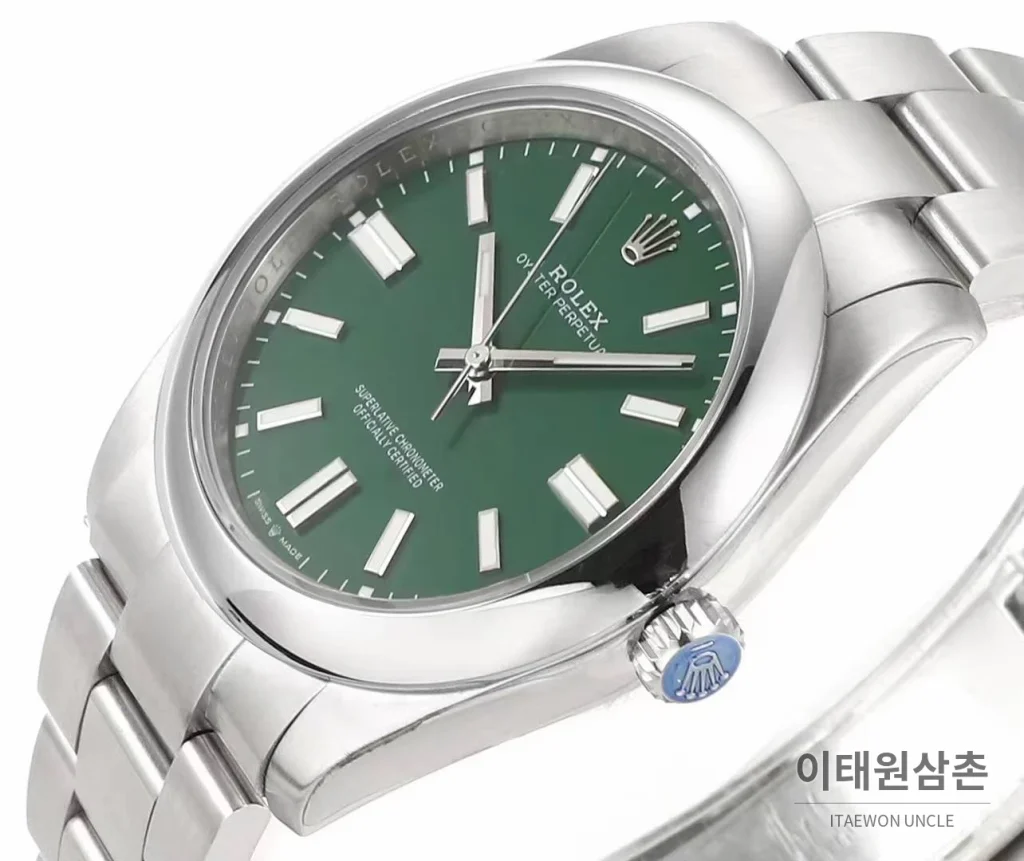 롤렉스 오이스터 퍼페츄얼 41 컬러 다이얼 오토매틱 41mm 다양한 컬러 (4)
