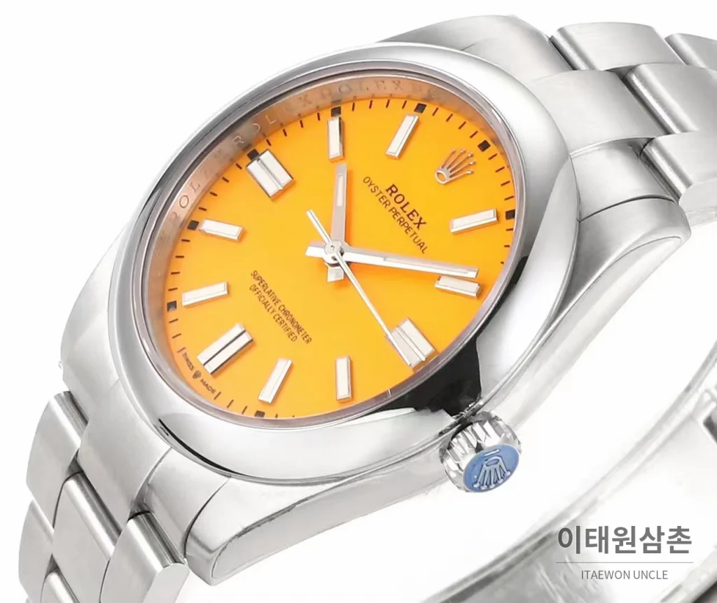 롤렉스 오이스터 퍼페츄얼 41 컬러 다이얼 오토매틱 41mm 다양한 컬러 (3)