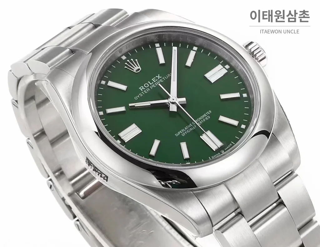 롤렉스 오이스터 퍼페츄얼 41 컬러 다이얼 오토매틱 41mm 다양한 컬러 (4)