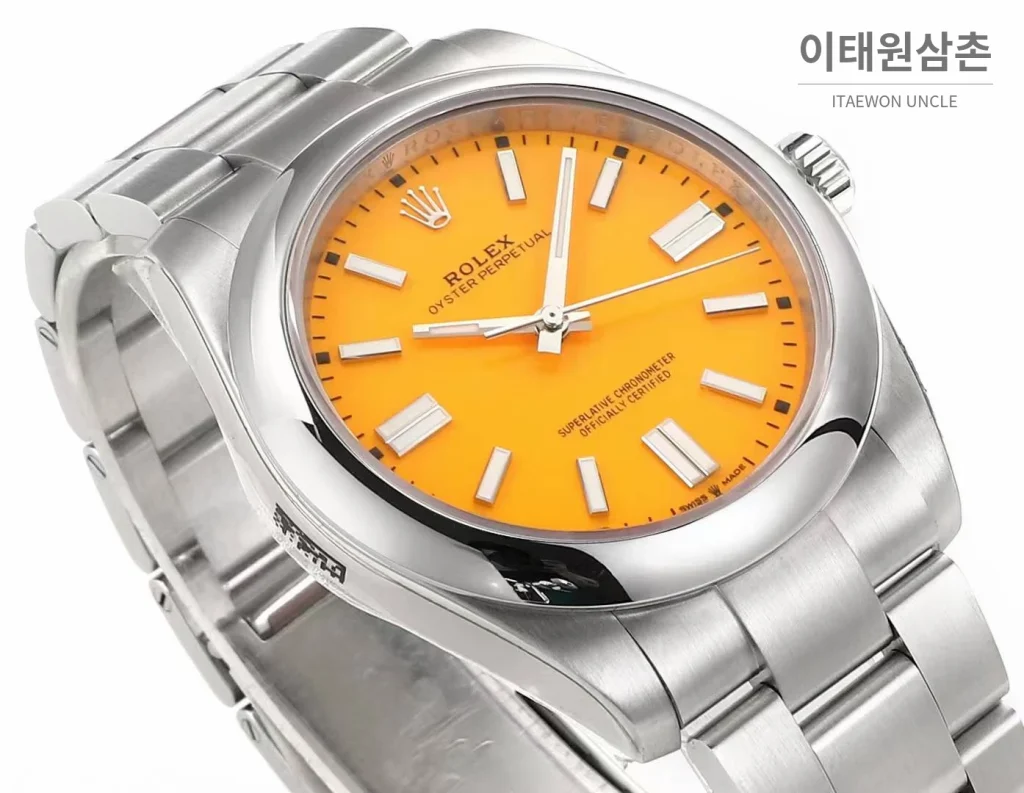 롤렉스 오이스터 퍼페츄얼 41 컬러 다이얼 오토매틱 41mm 다양한 컬러 (3)