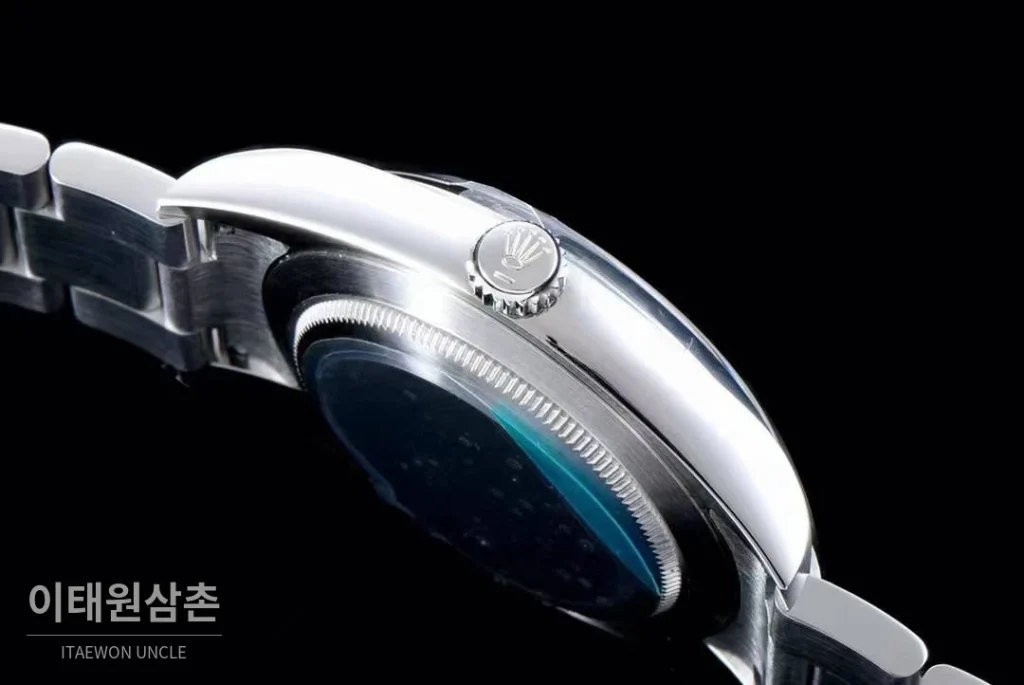 롤렉스 오이스터 퍼페추얼 904L스틸 블루다이얼 오토매틱 39mm (3)