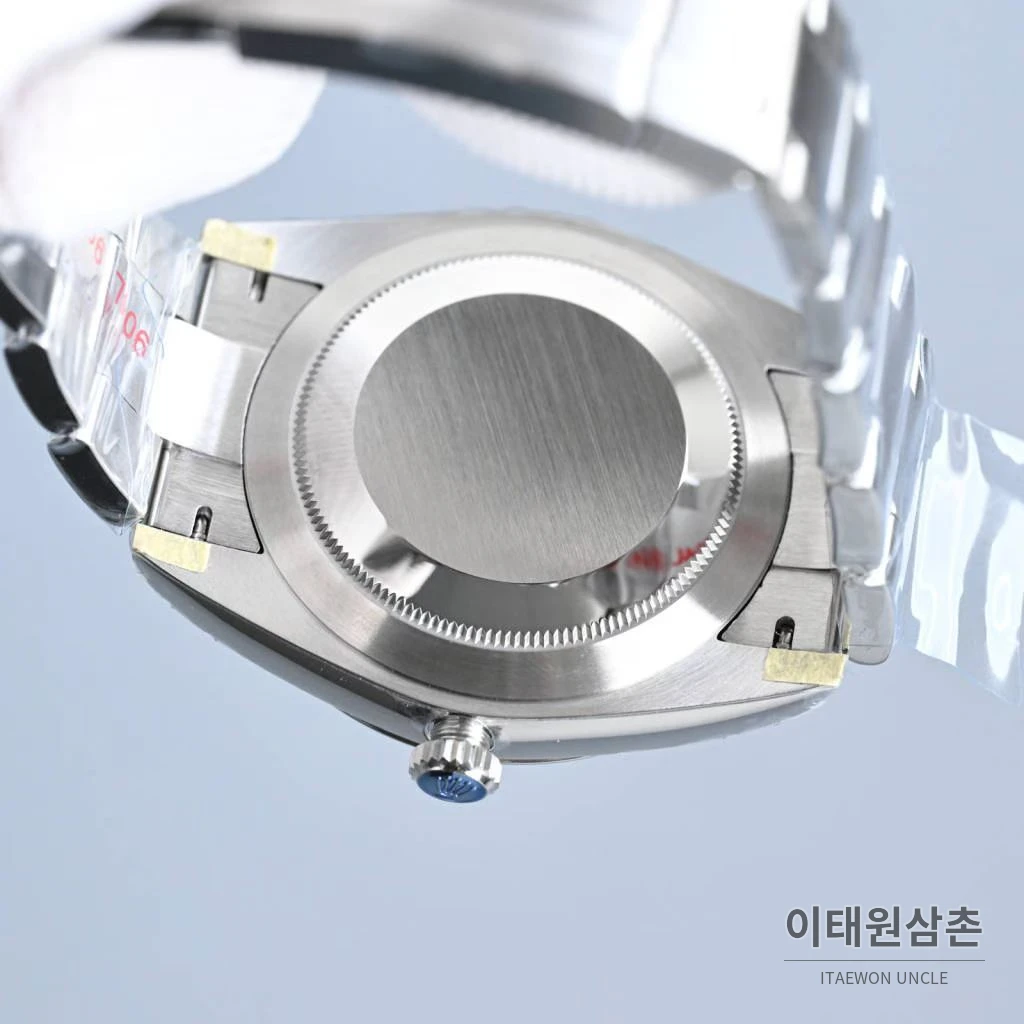 롤렉스 오이스터 퍼페추얼 스틸 야광인덱스 오토매틱 시계 41mm 스테인리스 스틸 민트 다이얼