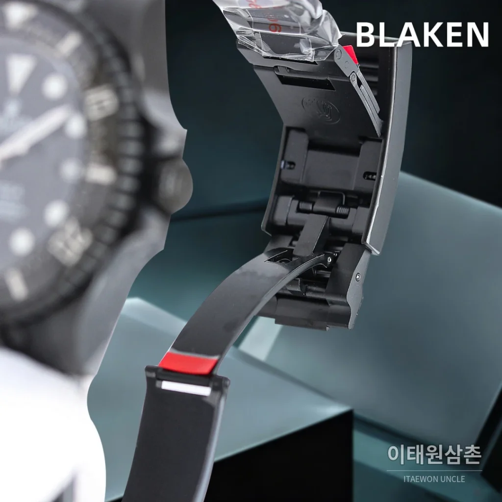 롤렉스 씨드웰러 딥씨 블라켄 PVD 블랙 다이버 오토매틱 44mm 블랙 다이얼 스틸 브레이슬릿 (3)