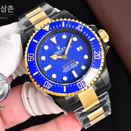 롤렉스 씨드웰러 투톤 블루다이얼 오토매틱 44mm 롤렉스 씨드웰러 투톤 블루다이얼 오토매틱 44mm