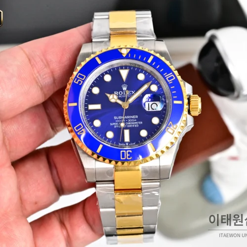 롤렉스 서브마리너 41 904L 스틸/ 세라믹베젤 오토매틱 41mm