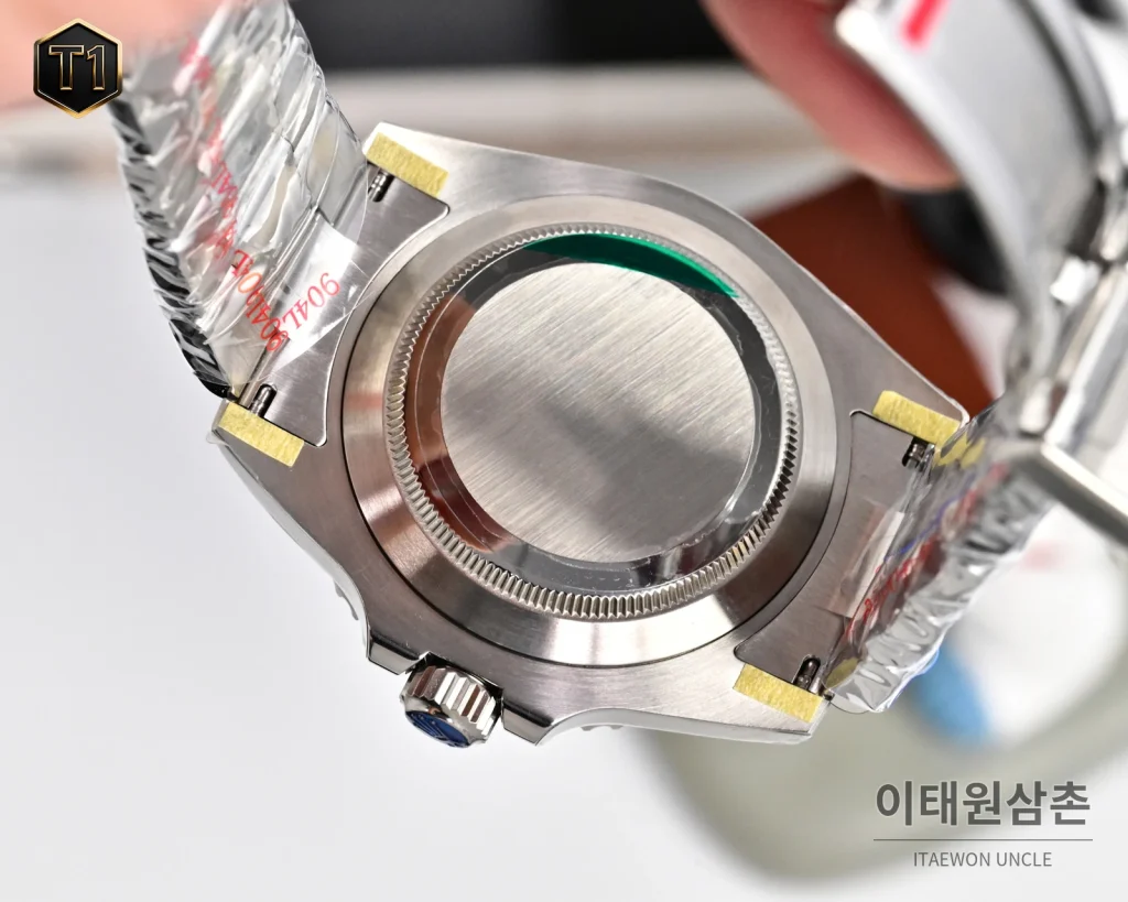 롤렉스 서브마리너 41 904L 스틸/세라믹베젤 오토매틱 41mm 블랙 다이얼 스틸 브레이슬릿