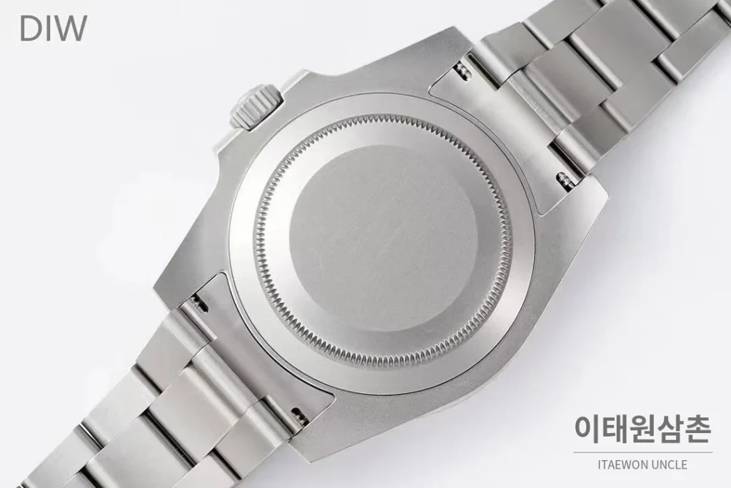 롤렉스 서브마리너 904L스틸 핑크다이얼 다이버 오토매틱 40mm 스틸 브레이슬릿 화이트 베젤 (2)