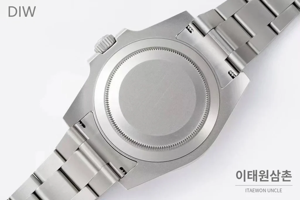 롤렉스 서브마리너 904L스틸 핑크다이얼 다이버 오토매틱 40mm 스틸 브레이슬릿 블랙 베젤 (2)
