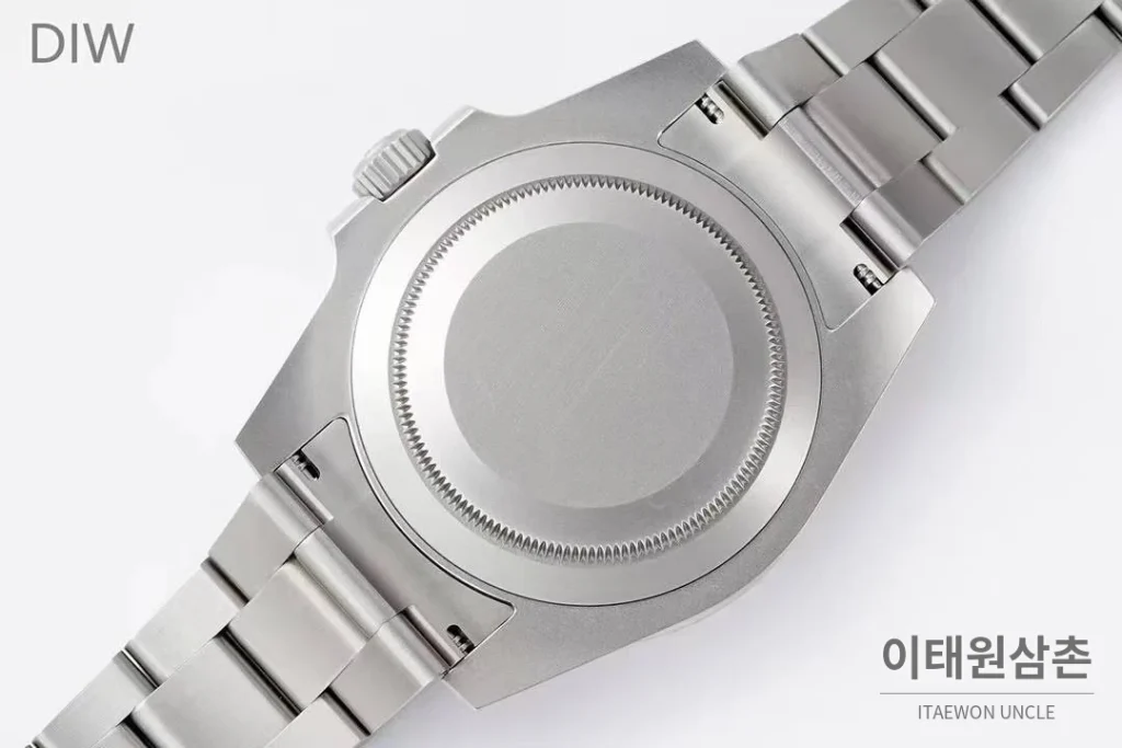 롤렉스 서브마리너 904L스틸 핑크다이얼 다이버 오토매틱 40mm 스틸 브레이슬릿 블랙 베젤 (3)