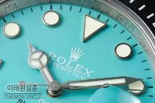롤렉스 서브마리너 904L스틸 핑크다이얼 다이버 오토매틱 40mm 스틸 브레이슬릿 블랙 베젤 (2)