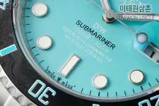 롤렉스 서브마리너 904L스틸 핑크다이얼 다이버 오토매틱 40mm 스틸 브레이슬릿 블랙 베젤 (2)