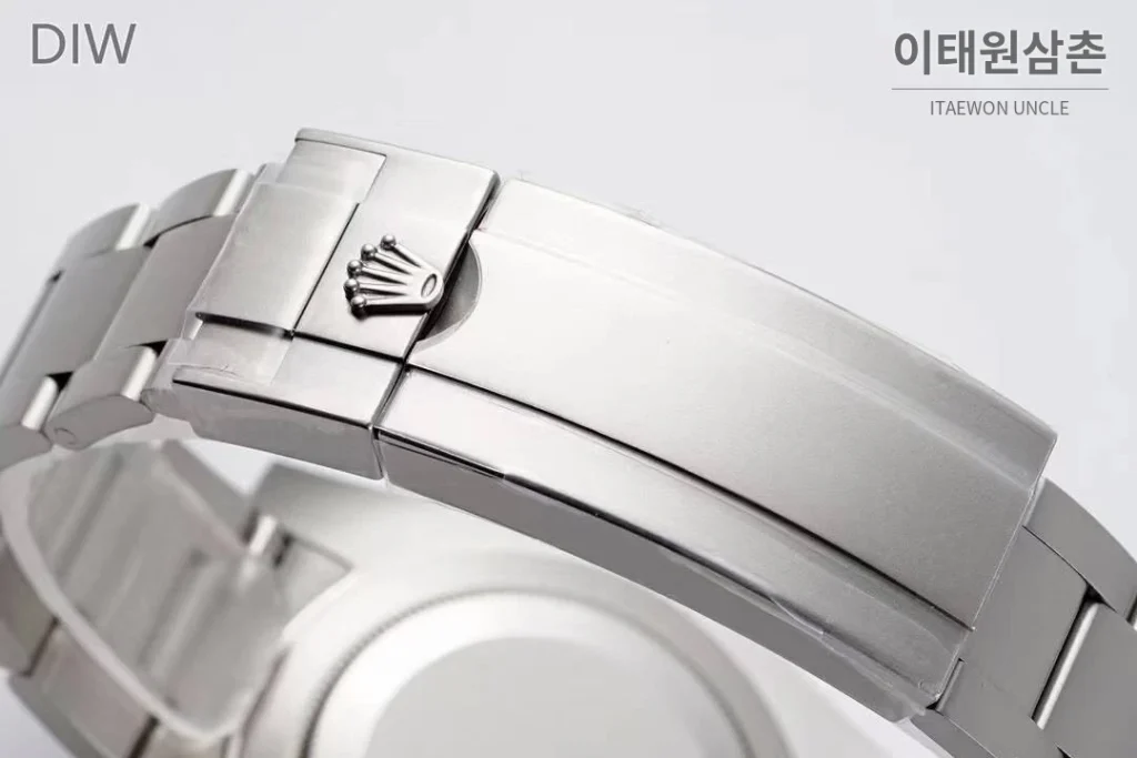 롤렉스 서브마리너 904L스틸 핑크다이얼 다이버 오토매틱 40mm 스틸 브레이슬릿 화이트 베젤 (2)